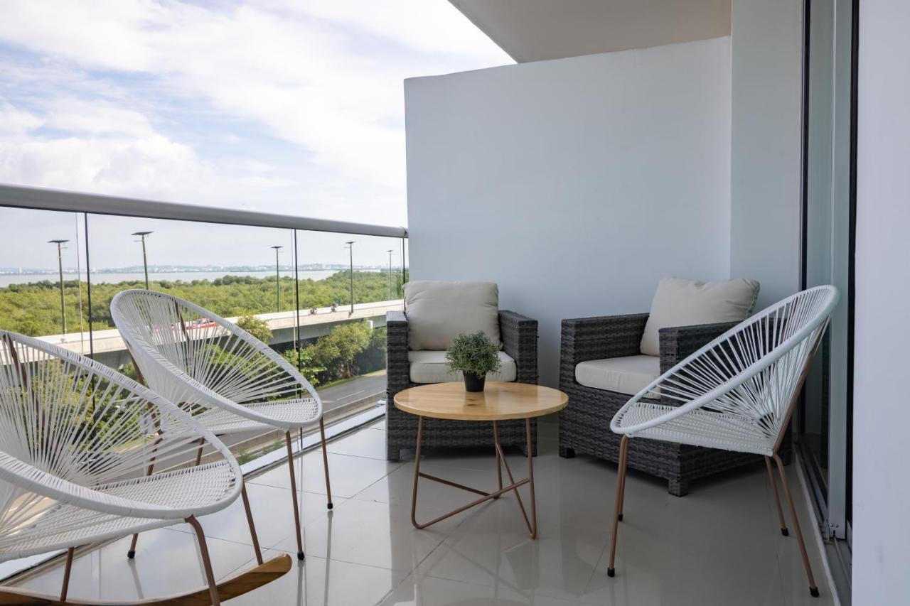 Apto en Morros Epic Cartagena Exterior foto